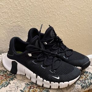 Black and White Nike Metcons